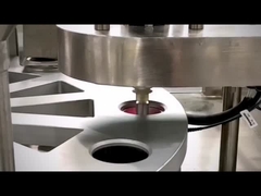 Mesin pengisi dan penyegelan bubuk kapsul kopi putar dengan presisi pengisian tinggi