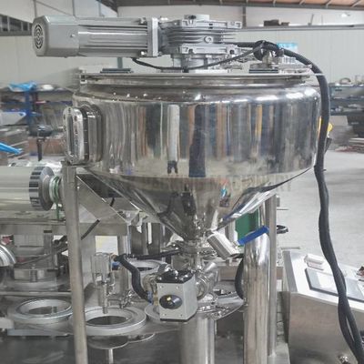 Beli 2.2kw PP Cup Sealing Machine Untuk 100-500ml Milk Tea Packaging online manufacture