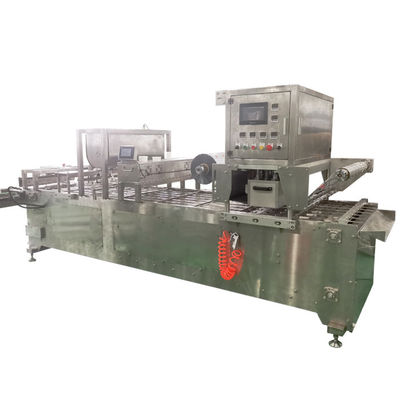 Beli Sistem Penutup Piring MAP untuk Makanan Laut 25-50trays/min Kecepatan Penutup online manufacture