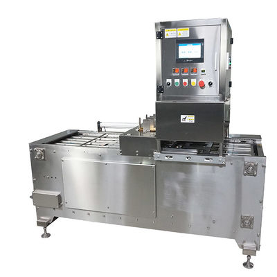 Beli 0.15mm Vacuum Tray Sealer Machine PLC dikendalikan untuk daging domba online manufacture