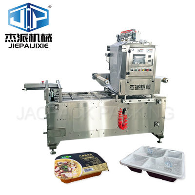 Beli mesin penyegelan vakum untuk pelat makanan penyegelan panas dengan penggantian cetakan online manufacture