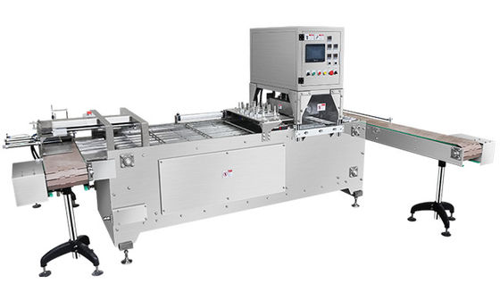 Mesin pemotong film mesin penutup tray industri otomatis