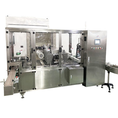 Kapasitas Tinggi 220V-380V Mesin Penutup Lunch Tray Untuk Rice Pudding Tray Packaging