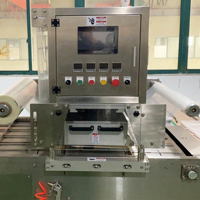 Mesin Sealer Piring Makanan Linear 20pcs/Min Bentuk dan Desain yang Dapat Dikustomisasi
